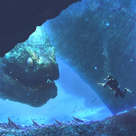 SCP-3000 is composed of an unknown, highly durable biological material, rendering it impervious to conventional weaponry. SCP-3000 resides in the Bay of Bengal within an underwater trench referred to as "The Abyssal Kingdom." The Abyssal Kingdom is an expansive and dark region located approximately 4 km below sea level.